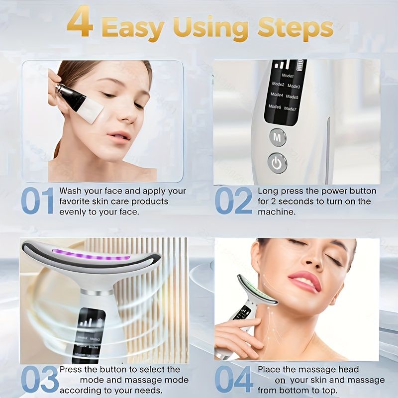 Rechargeable Face & Neck Massager