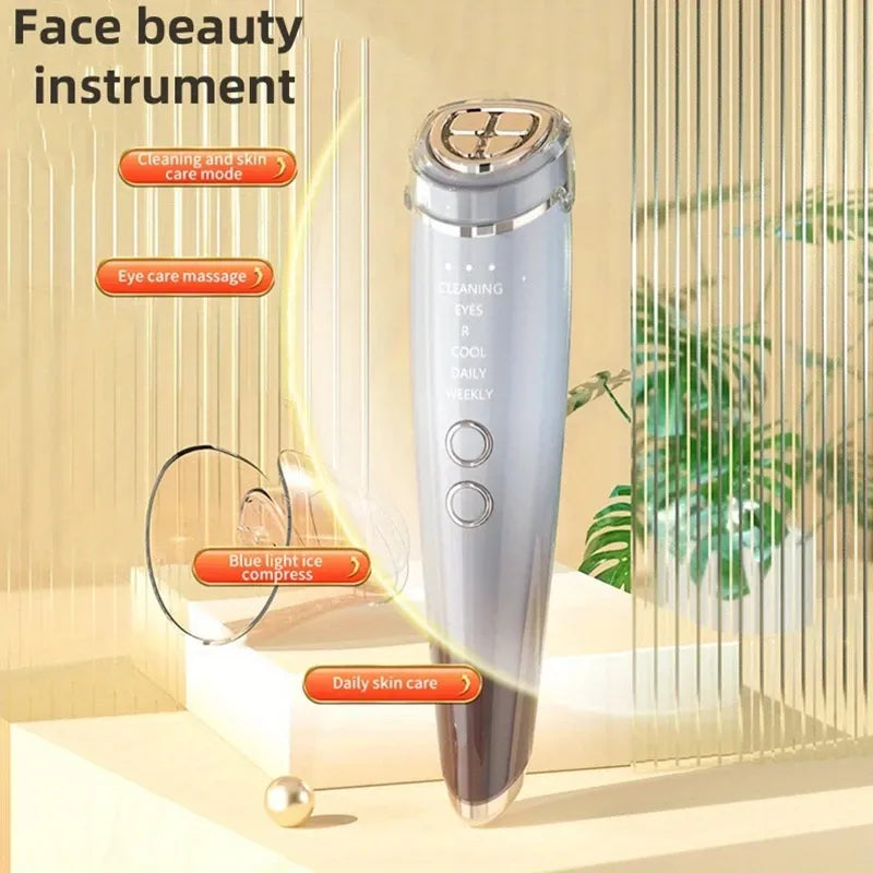 Hot & Cold Facial Beauty Device with Charging Dock – Gradient