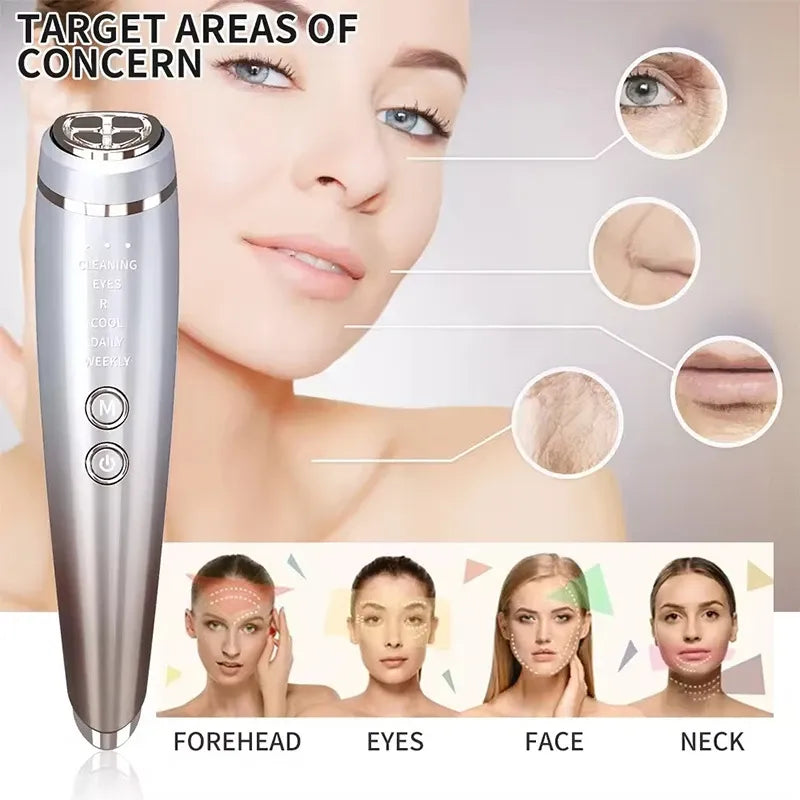 Hot & Cold Facial Beauty Device with Charging Dock – Gradient