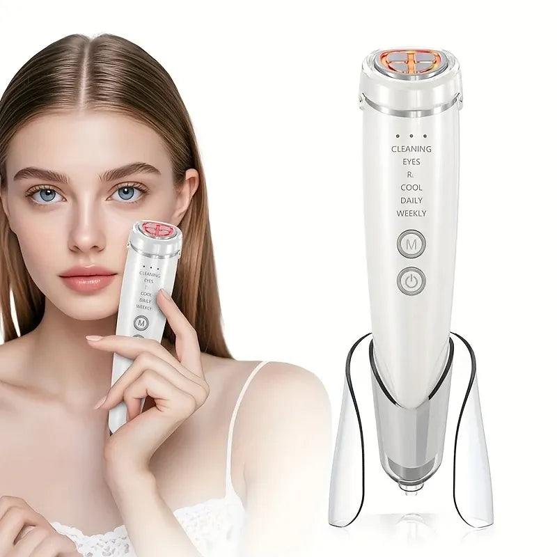 Hot & Cold Facial Beauty Device with Charging Dock – Gradient