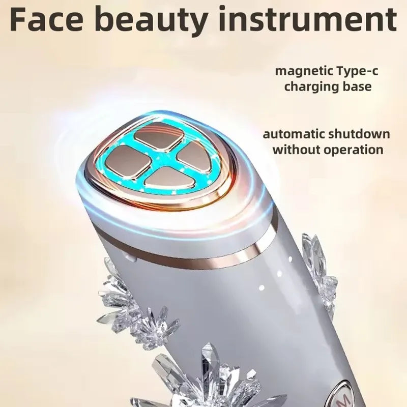 Hot & Cold Facial Beauty Device with Charging Dock – Gradient